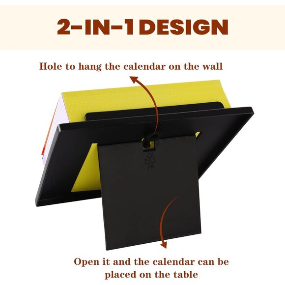 Daily Calendar 2026, 2026 Desk Calendar, 6'' x 5'', JAN. 2026 - DEC. 2026, Daily - Picture 5 of 8